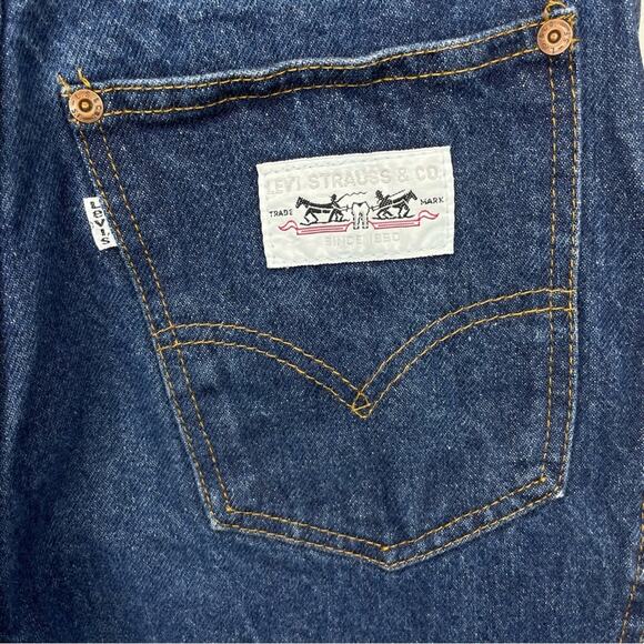 Vintage Levi’s 554 White Tab Double Horse Patch Women's Sz 26x32 High Rise Jeans - Picture 6 of 12